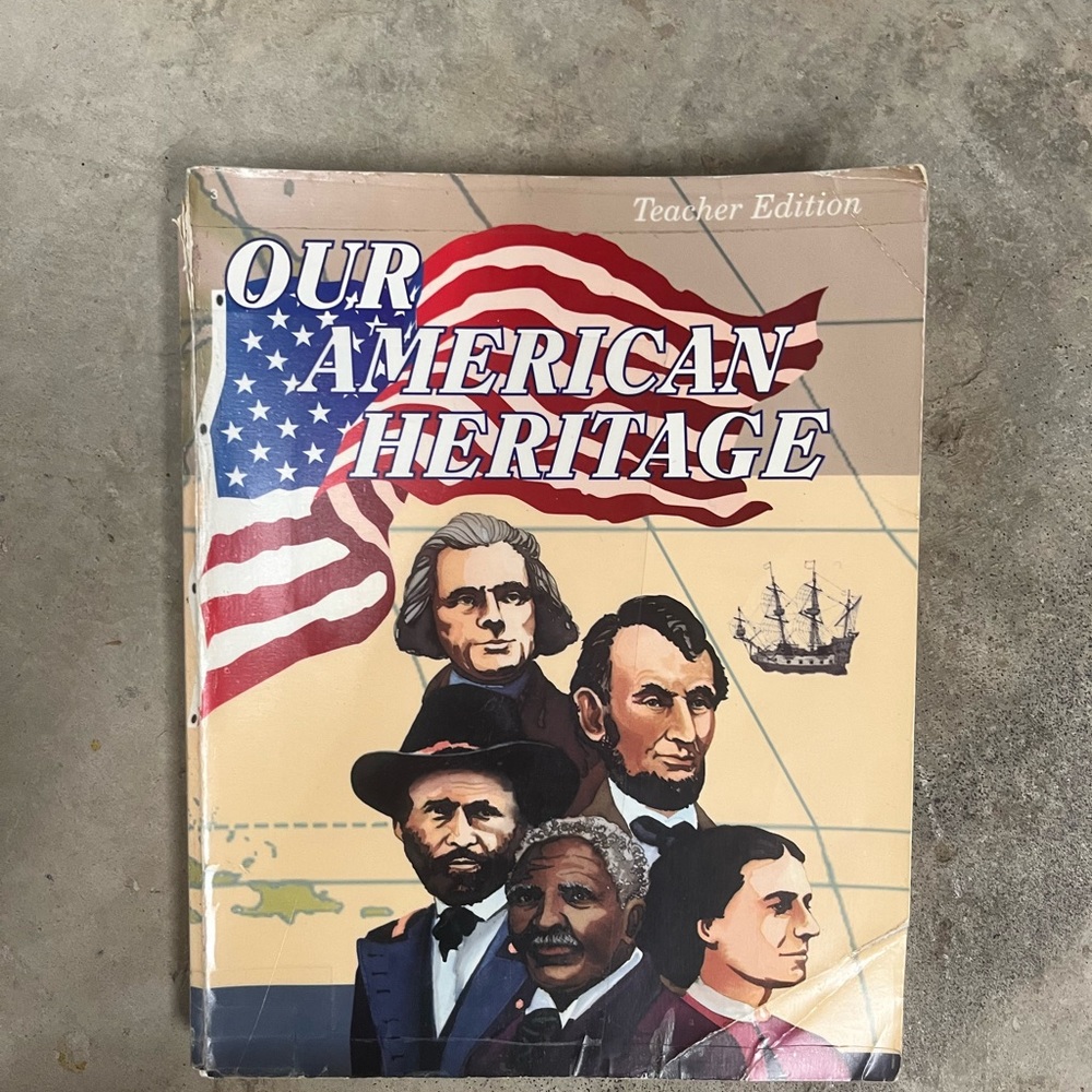 Our American Heritage Teachers Edition Abeka 3rd grade